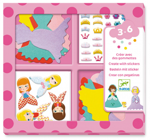 STICKER PRINCIPESSE - DJECO