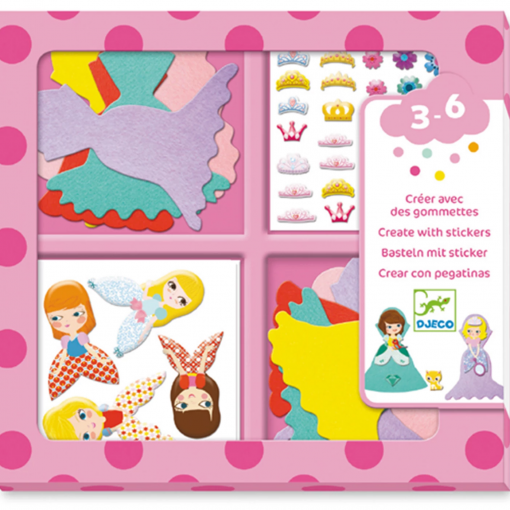 STICKER PRINCIPESSE - DJECO