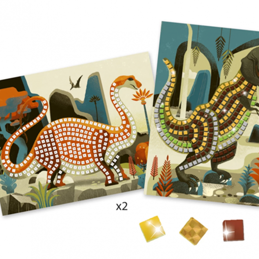 Alternative view of MOSAICO DINOSAURO - DJECO