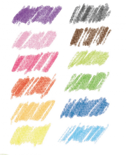 8 MATITE COLORATE ACQUERELLO - DJECO - immagine 3