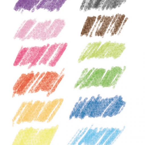 Alternative view of 8 MATITE COLORATE ACQUERELLO - DJECO