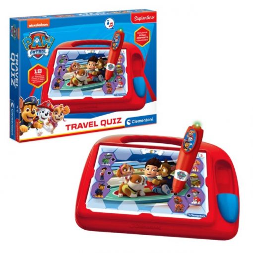 TRAVEL QUIZ PAW PATROL  - ITALIANO - CLEMENTONI - immagine 2