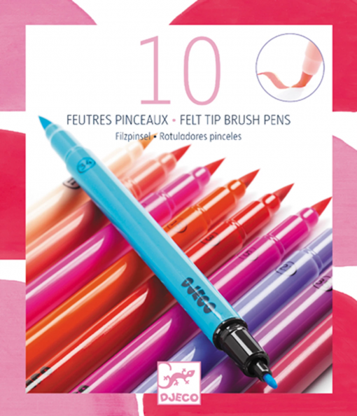 10 PENNELLI IN FELTRO - DJECO - immagine 3