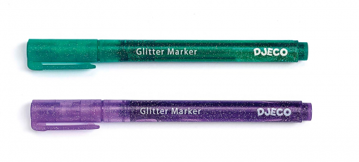6 PENNARELLI GLITTERATI - DJECO - immagine 3