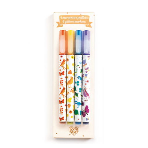 4 MARKER TINOU METALLIZZATI - DJECO - immagine 2