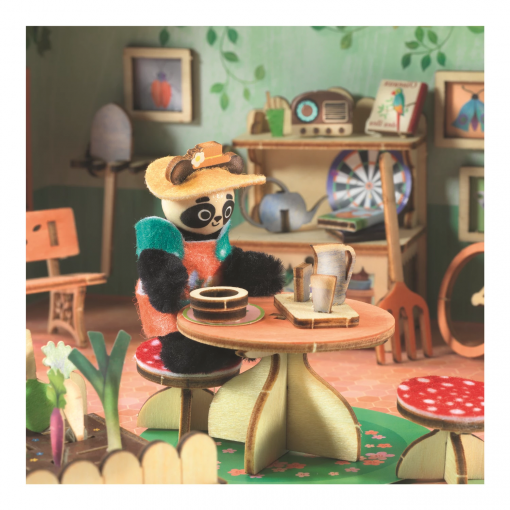FAI DA TE - SET CREATIVO MY HOUSE OLIVE - DJECO - immagine 5