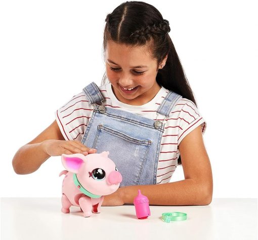 LIVE PETS PIGGLY, MAIALINO INTERATTIVO - GIOCHI PREZIOSI - immagine 7