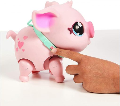 LIVE PETS PIGGLY, MAIALINO INTERATTIVO - GIOCHI PREZIOSI - immagine 5