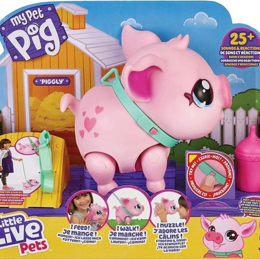 Alternative view of LIVE PETS PIGGLY, MAIALINO INTERATTIVO - GIOCHI PREZIOSI
