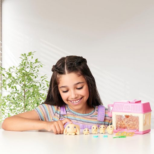 LIVE PETS MOMMY TO BE MINI, CONIGLIETTI - GIOCHI PREZIOSI - immagine 3