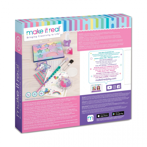 SET DI BELLEZZA UNICORNI - MAKE IT REAL - immagine 3