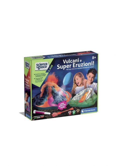 VULCANI E SUPER ERUZIONI - ITALIANO - CLEMENTONI