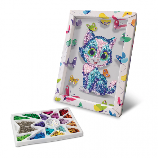Alternative view of GATTO ARTISTICO IN PAILLETTES - COLLECTION SEQUINS