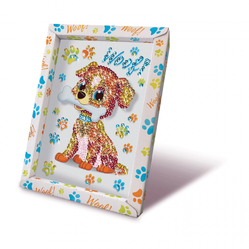CANE ARTISTICO IN PAILLETTES - COLLECTION SEQUINS - immagine 5
