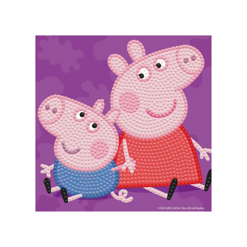DIAMOND PAINTING  PEPPA PIG - DIAMOND DOTZ - immagine 3