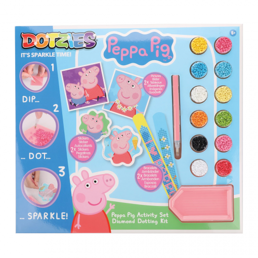 DIAMOND PAINTING  PEPPA PIG - DIAMOND DOTZ