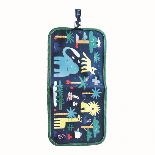 LAVAGNETTA CON 4 GESSETTI SAFARI - JAQ JAQ BIRD - immagine 3
