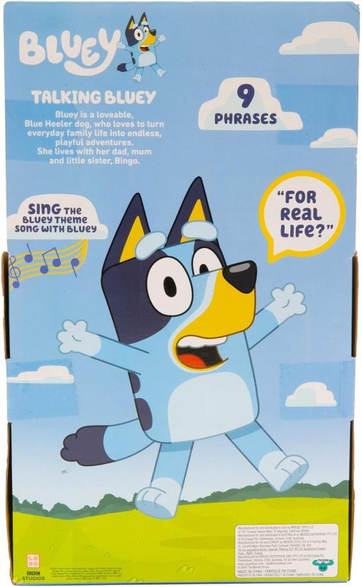 BLUEY PELUCHE PARLANTE - GIOCHI PREZIOSI - immagine 2