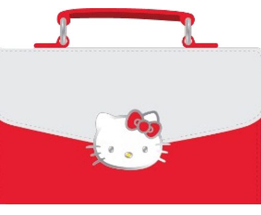 BORSETTA ROSSA E BIANCA HELLO KITTY - GIOCHI PREZIOSI