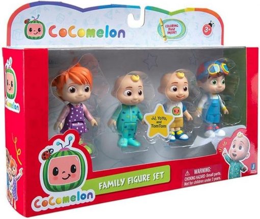 COCOMELON PACK 4 PERSONAGGI - GIOCHI PREZIOSI