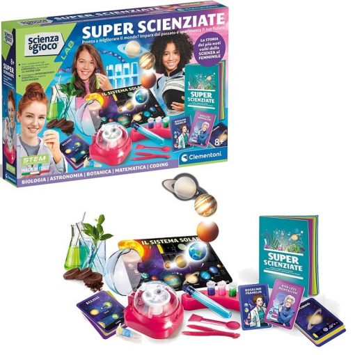 Alternative view of SUPER SCIENZIATE - ITALIANO - CLEMENTONI