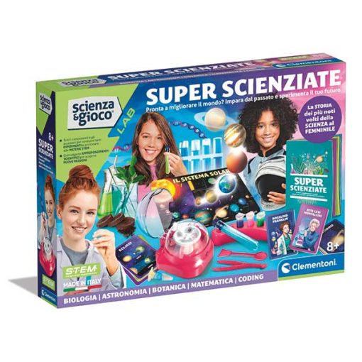 SUPER SCIENZIATE - ITALIANO - CLEMENTONI
