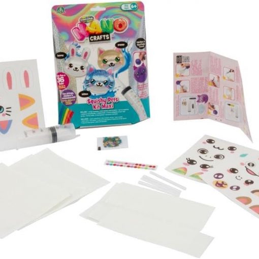NANOCRAFT KIT DELUXE BOLLE E ANIMALI SQUISHY - GIOCHI PREZIOSI