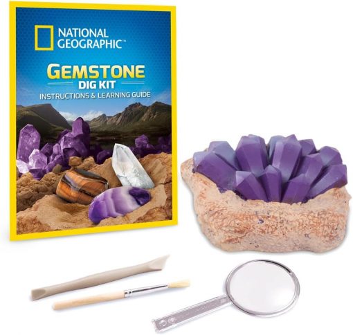 NATIONAL GEOGRAPHIC KIT GEOLOGICO CON PIETRE DA SCAVO - GIOCHI PREZIOSI