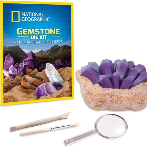 NATIONAL GEOGRAPHIC KIT GEOLOGICO CON PIETRE DA SCAVO - GIOCHI PREZIOSI
