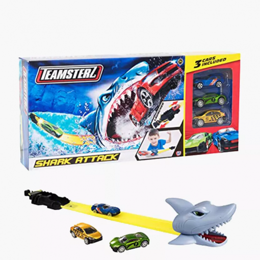 TEAMSTERZ SHARK ATTACK PISTA CON AUTO - GRANDI GIOCHI
