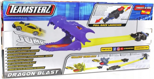 TEAMSTERZ DRAGON PISTA CON AUTO - GRANDI GIOCHI