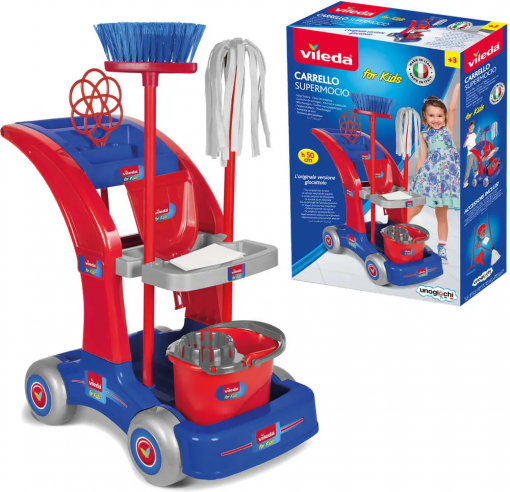 MAXI CARRELLO PULIZIE VILEDA - GRANDI GIOCHI - immagine 3