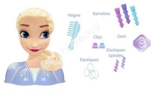 FROZEN ELSA STYLING HAIR - GRANDI GIOCHI - immagine 2