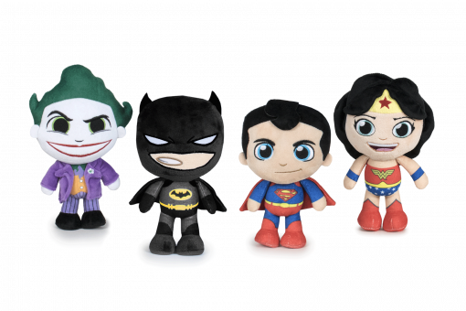 PELUCHES DC SUPERFRIENDS 27CM ASSORTITI - GRANDI GIOCHI