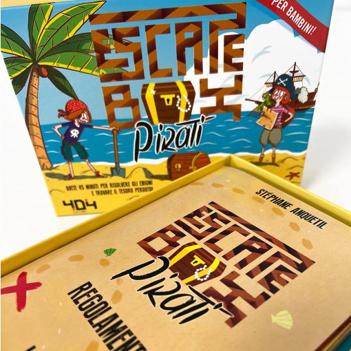 ESCAPE BOX PIRATI - ASMODEE - IT - immagine 3