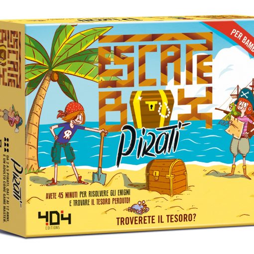 ESCAPE BOX PIRATI - ASMODEE - IT