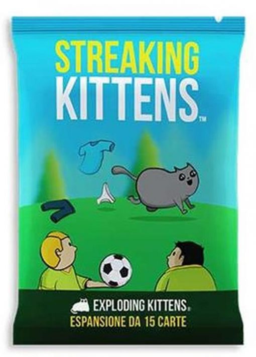 EXPLODING KITTENS STREAKING (ESPANSIONE) - ASMODEE - IT