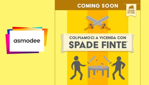 COLPIAMOCI A VICENDA CON SPADE FINTE - ASMODEE - IT - immagine 4