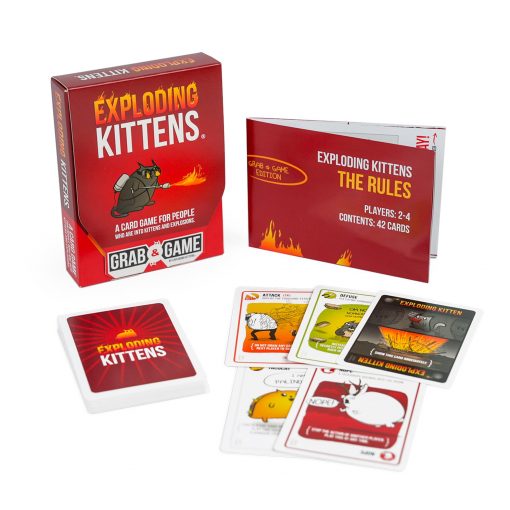 EXPLODING KITTENS GRAB & GAME - ASMODEE - IT - immagine 2