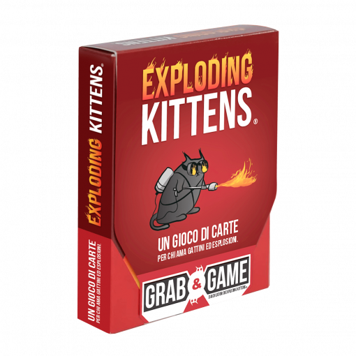 EXPLODING KITTENS GRAB & GAME - ASMODEE - IT