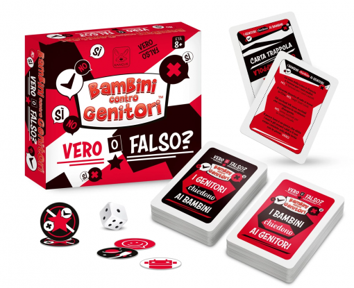 BAMBINI VS GENITORI: VERO O FALSO? - ASMODEE - IT - immagine 2