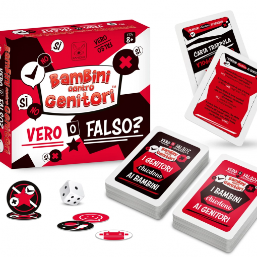 Alternative view of BAMBINI VS GENITORI: VERO O FALSO? - ASMODEE - IT