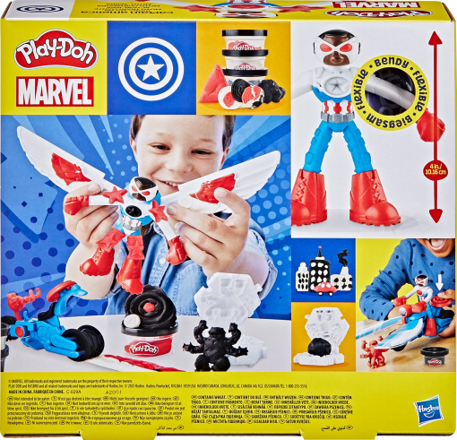 CAPTAIN AMERICA SET - PLAY DOH - immagine 2
