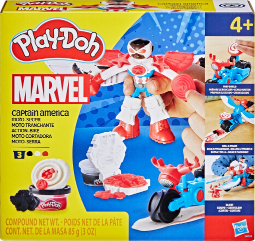 CAPTAIN AMERICA SET - PLAY DOH