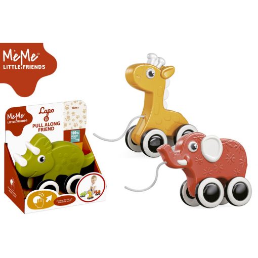 ANIMALETTI TRAINABILI IN LEGNO ASS. - MEME