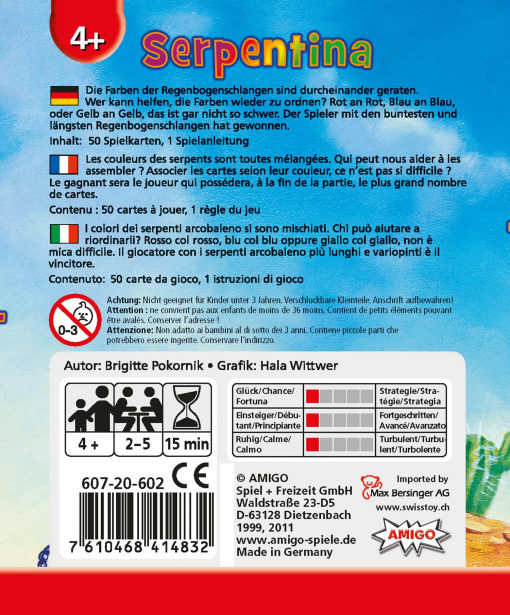 SERPENTINA - AMIGO - MULTILINGUA - immagine 3