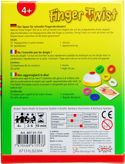 FINGER TWIST - AMIGO - MULTILINGUA - immagine 3