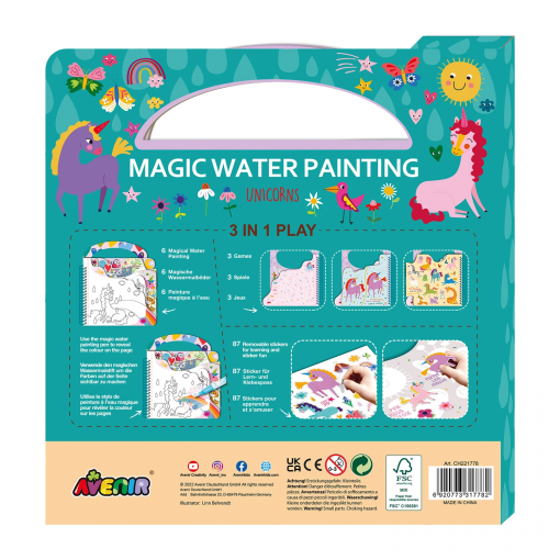 LIBRO ATTIVITÀ UNICORNI 3 IN 1 - AVENIR - immagine 4