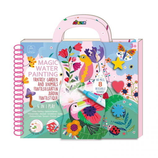 LIBRO ATTIVITÀ GIARDINO FANTASTICO 4IN1 - AVENIR