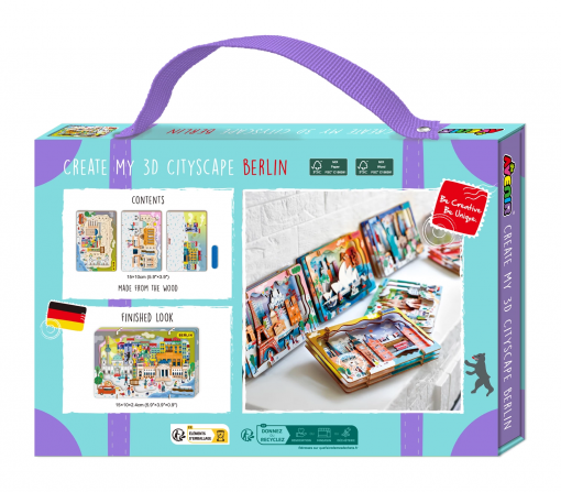 SET DI ARTIGIANATO 3D BERLINO - AVENIR - immagine 3